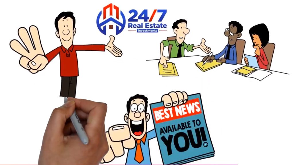 24 7 Real Estate Animated Whiteboard Animation Video Produced by Graphite Work