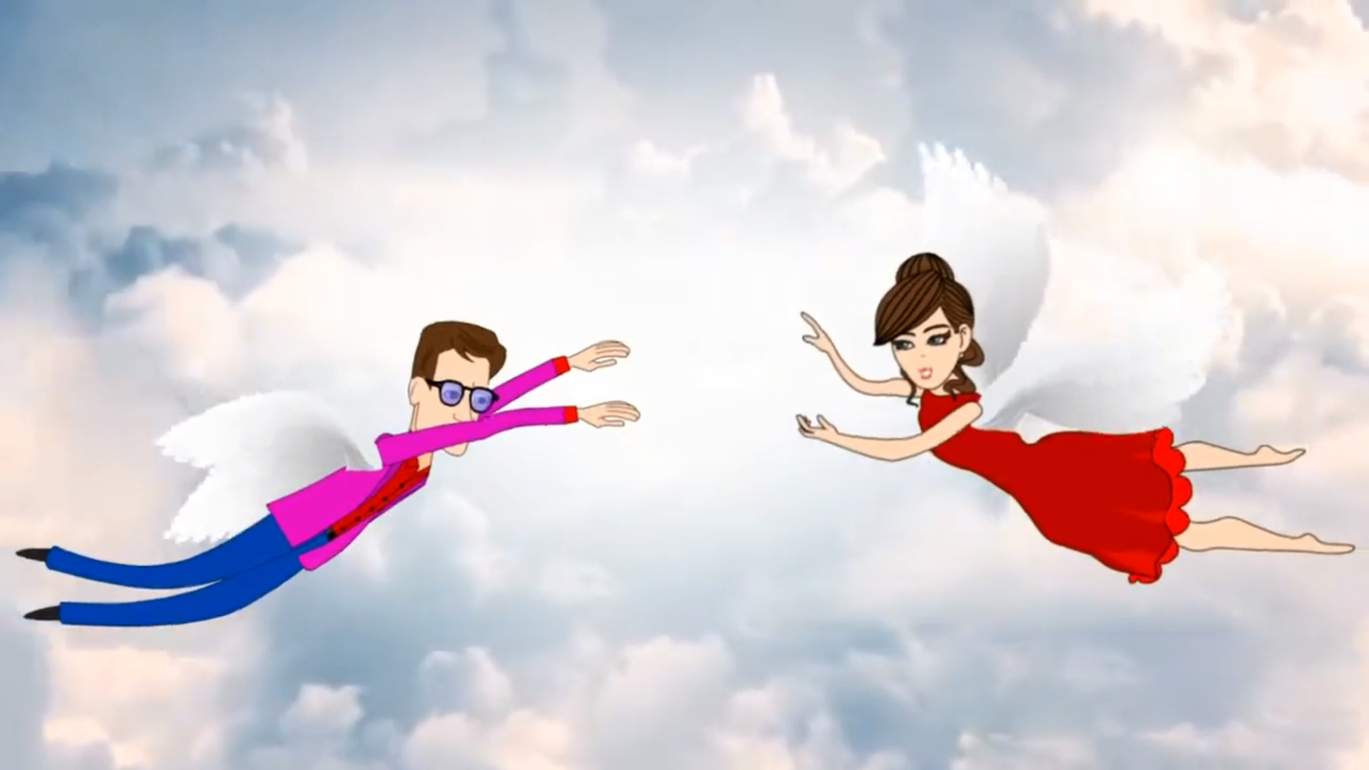 Cool Song with 2D Animated Characters, Disco Dance, Creative Marketing video by Graphite Work