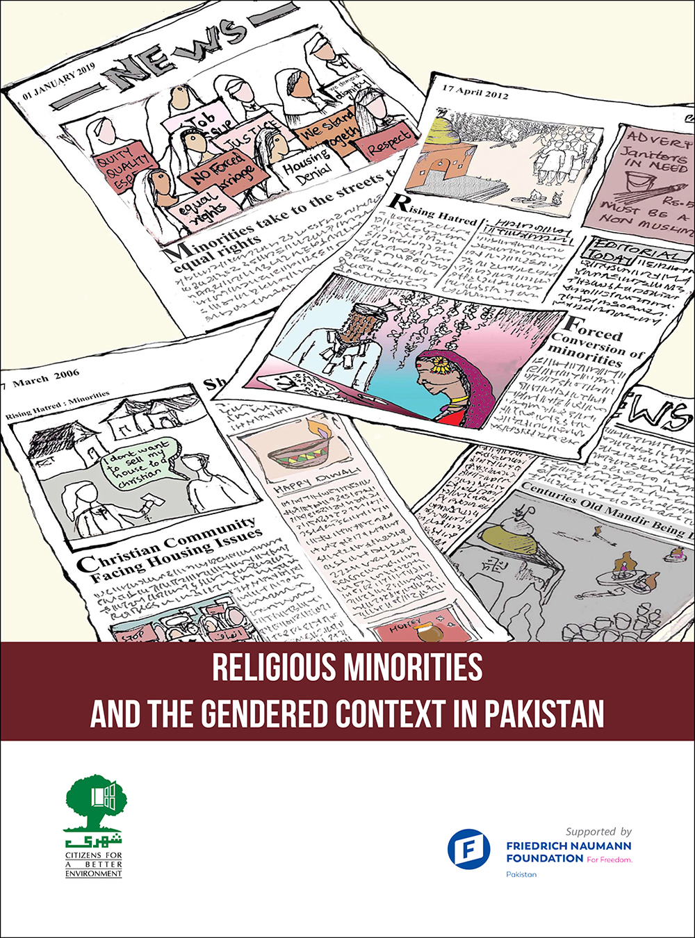Religious Minorities - Book produced by Graphite Work
