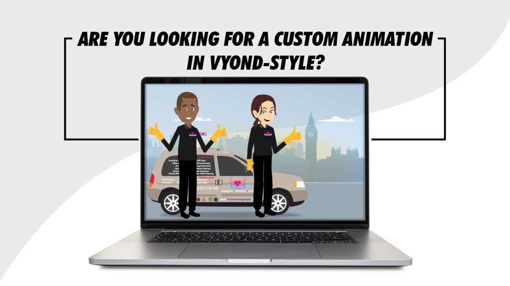Custom animation in Vyond style