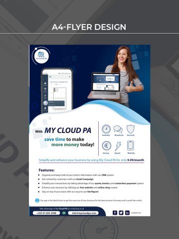 A4-flyer for purchase day