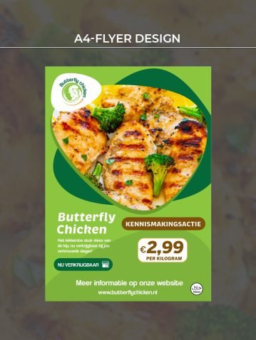 a4 size flyer design